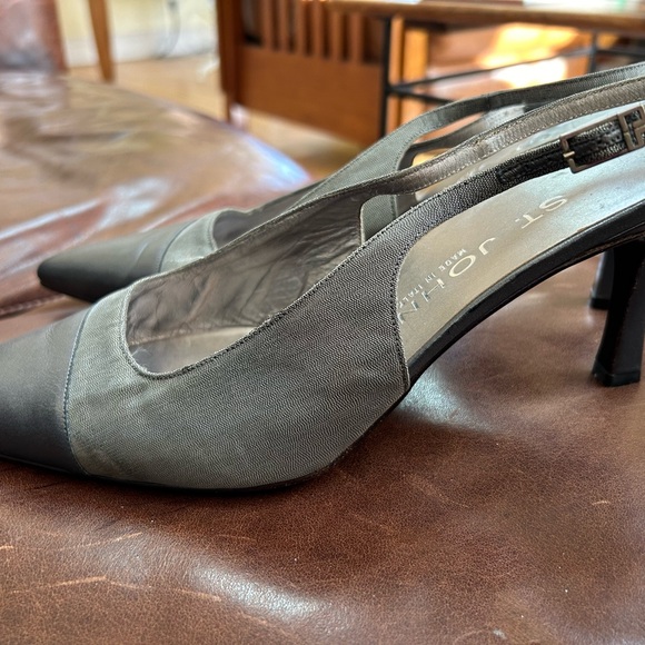 St. John stilettos slingbacks size 10 Italy - Picture 7 of 10